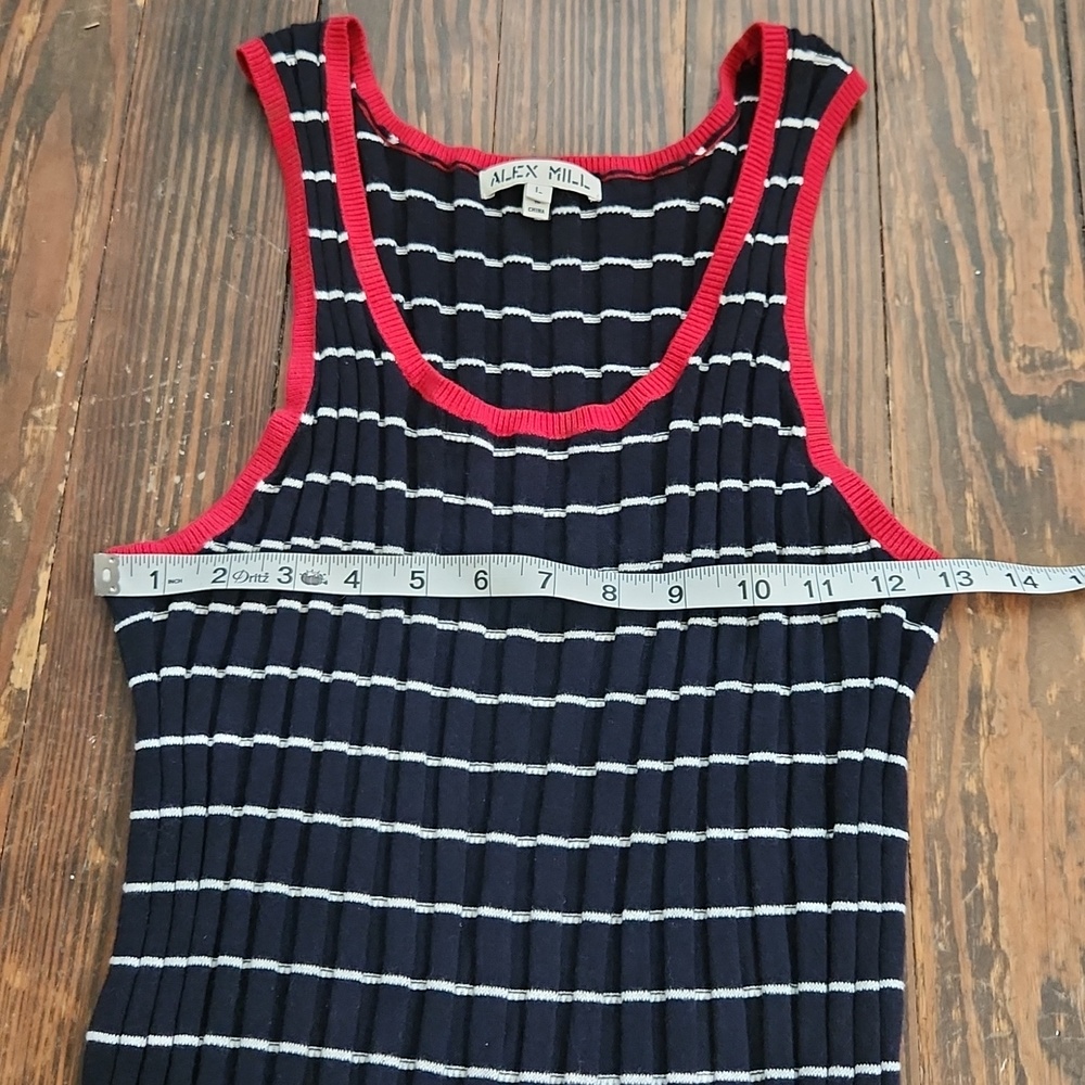 ALEX MILL Striped Knit Dress